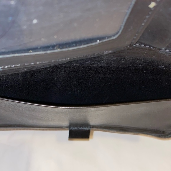 Coach Vintage Black Leather Wallet with Snap Closure Unisex - Picture 5 of 9